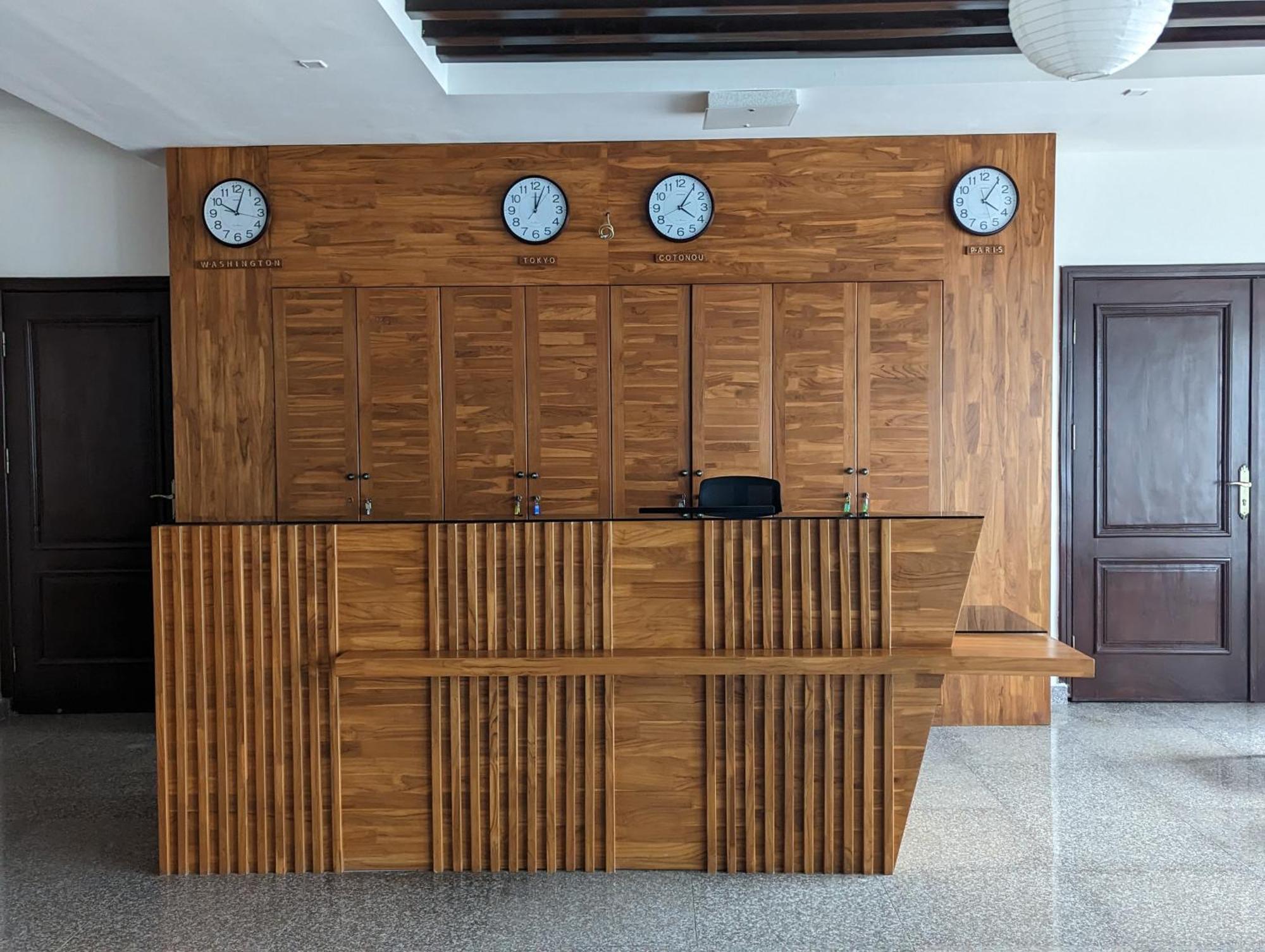 Les Ombrelles Appart'Hotel Cotonou Buitenkant foto