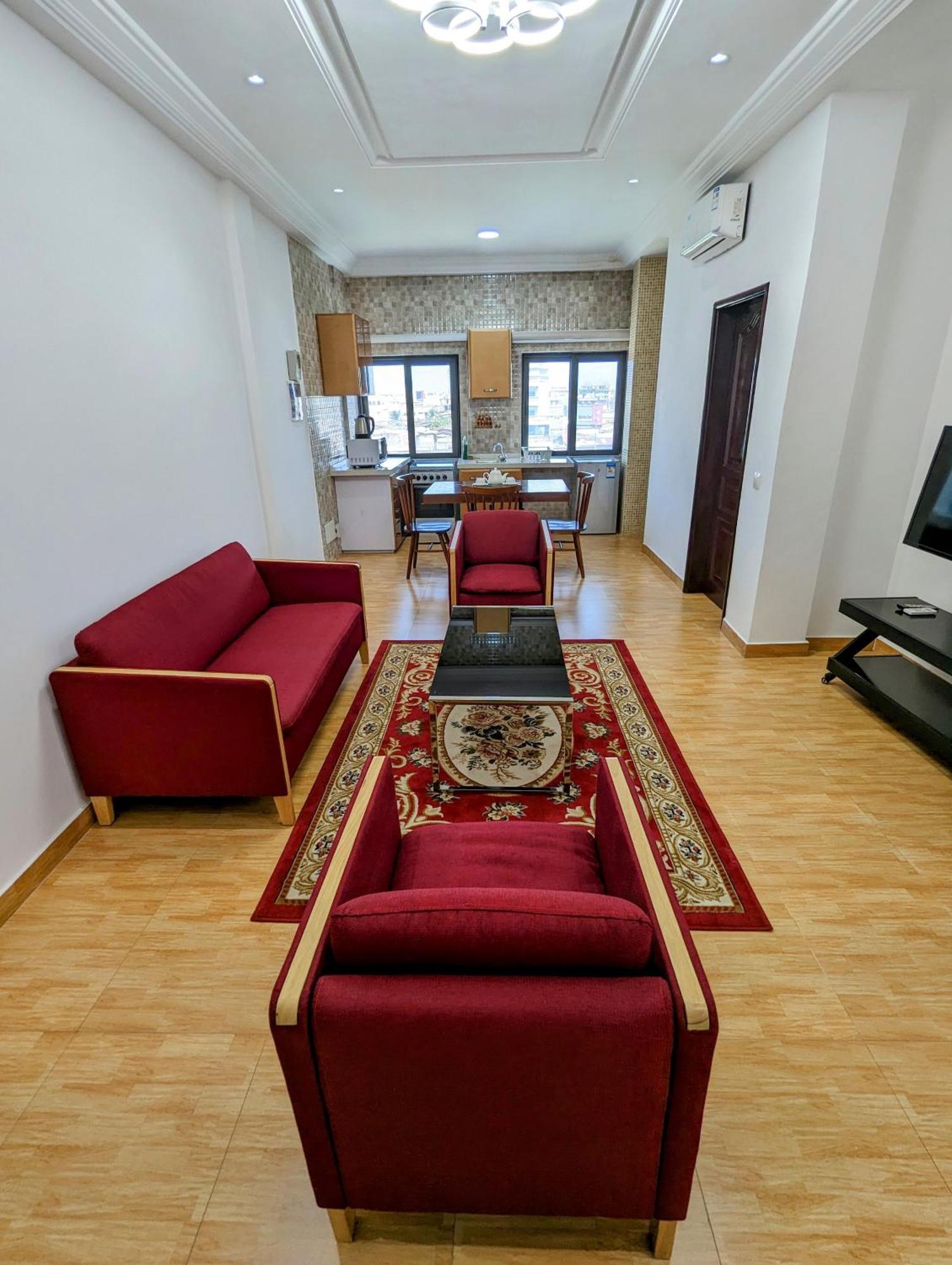 Les Ombrelles Appart'Hotel Cotonou Buitenkant foto