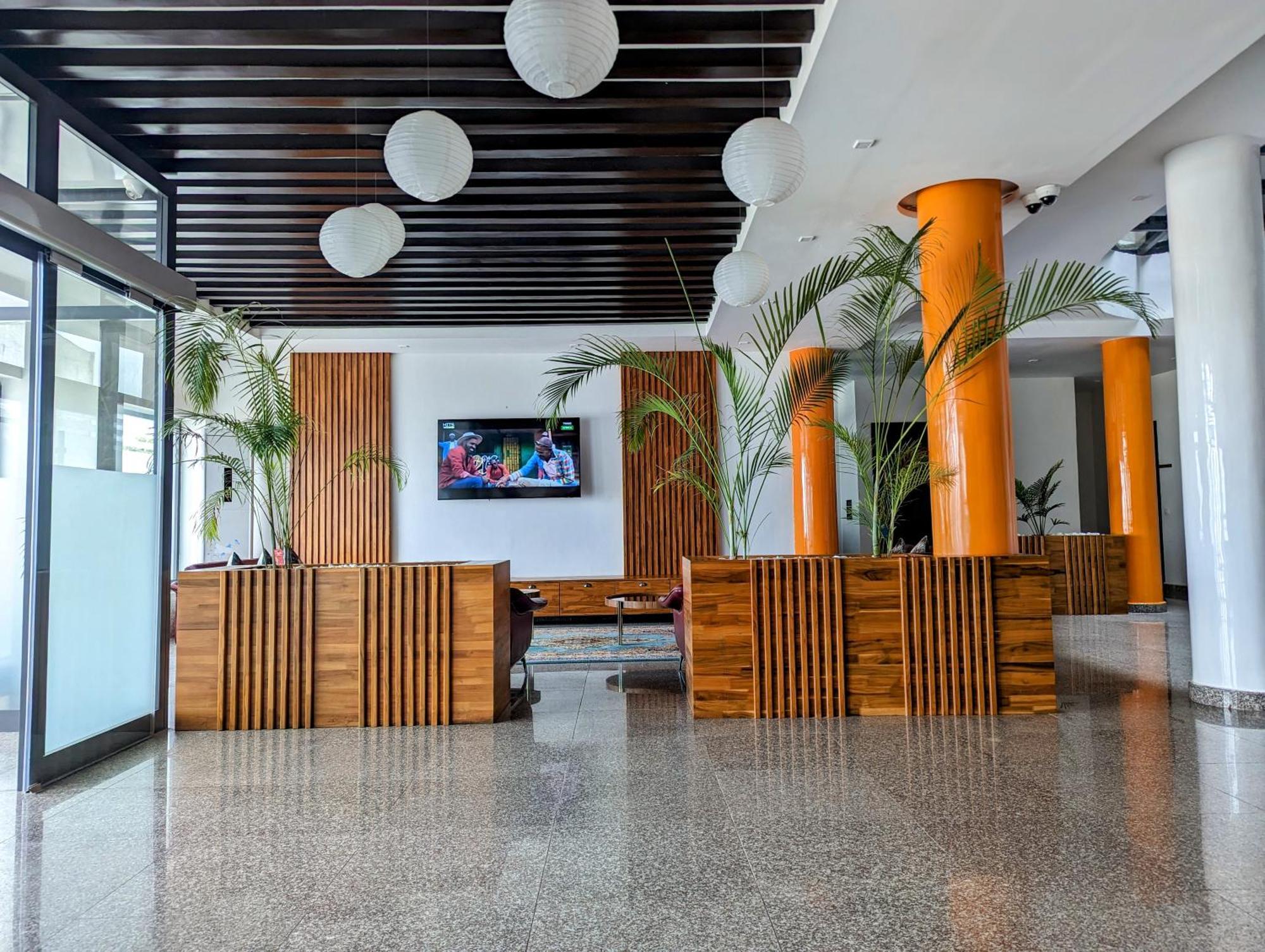 Les Ombrelles Appart'Hotel Cotonou Buitenkant foto